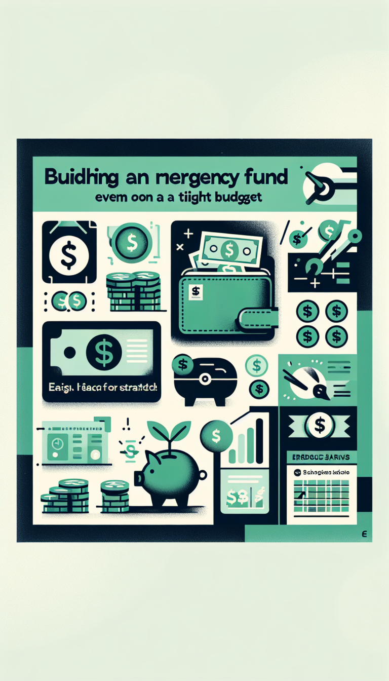 How to Build an Emergency Fund From Scratch (Even on a Tight Budget)