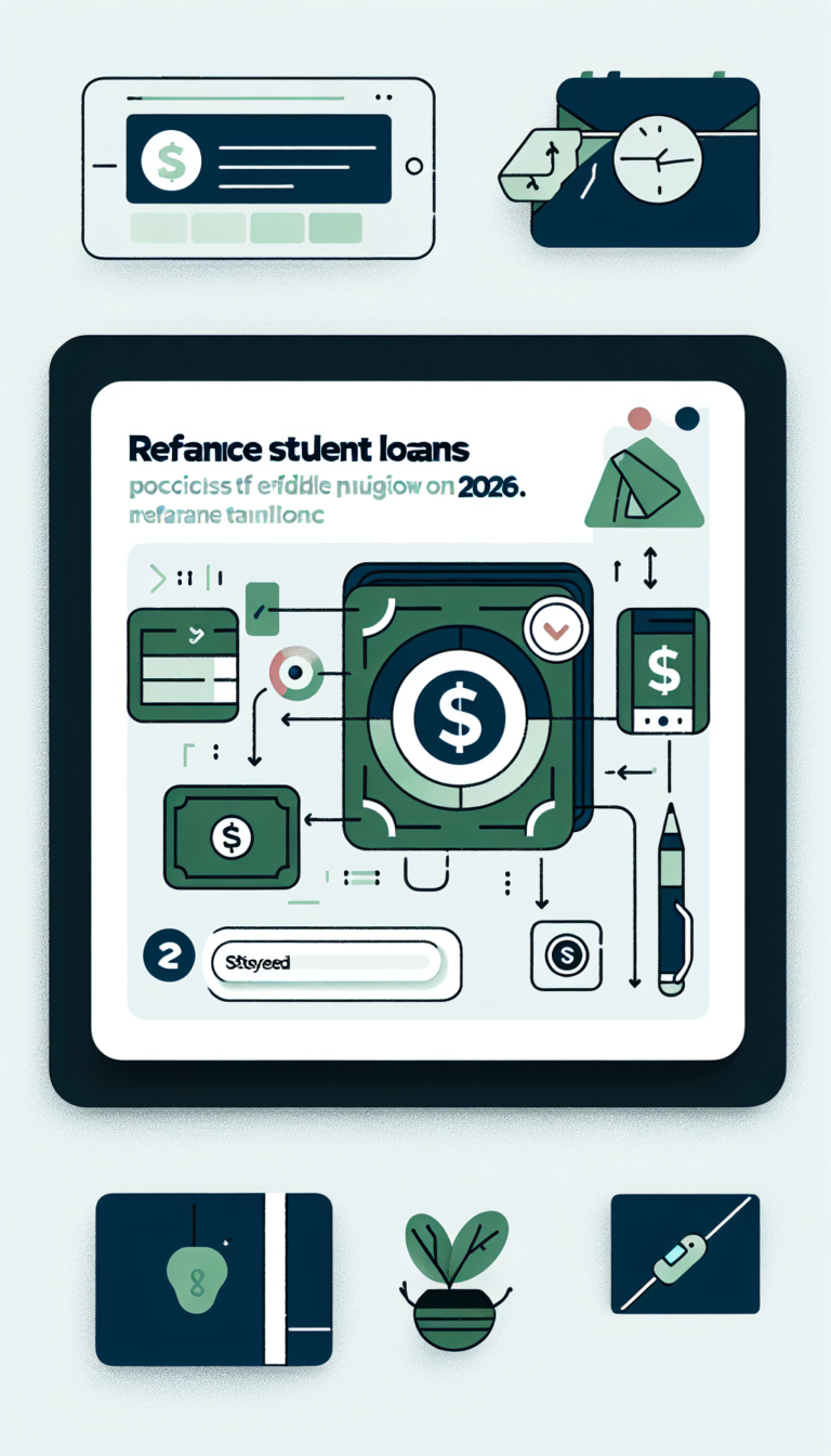 How to Refinance Student Loans in 2026: A Step-by-Step Guide for Beginners