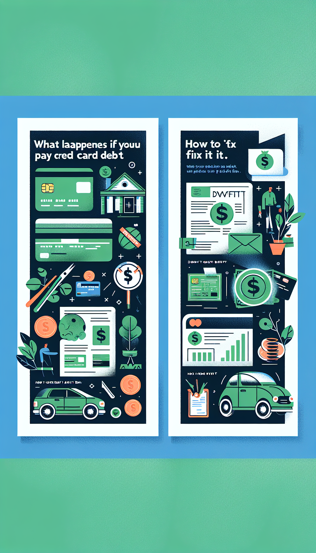 What Happens If You Don't Pay Credit Card Debt (And How to Fix It)